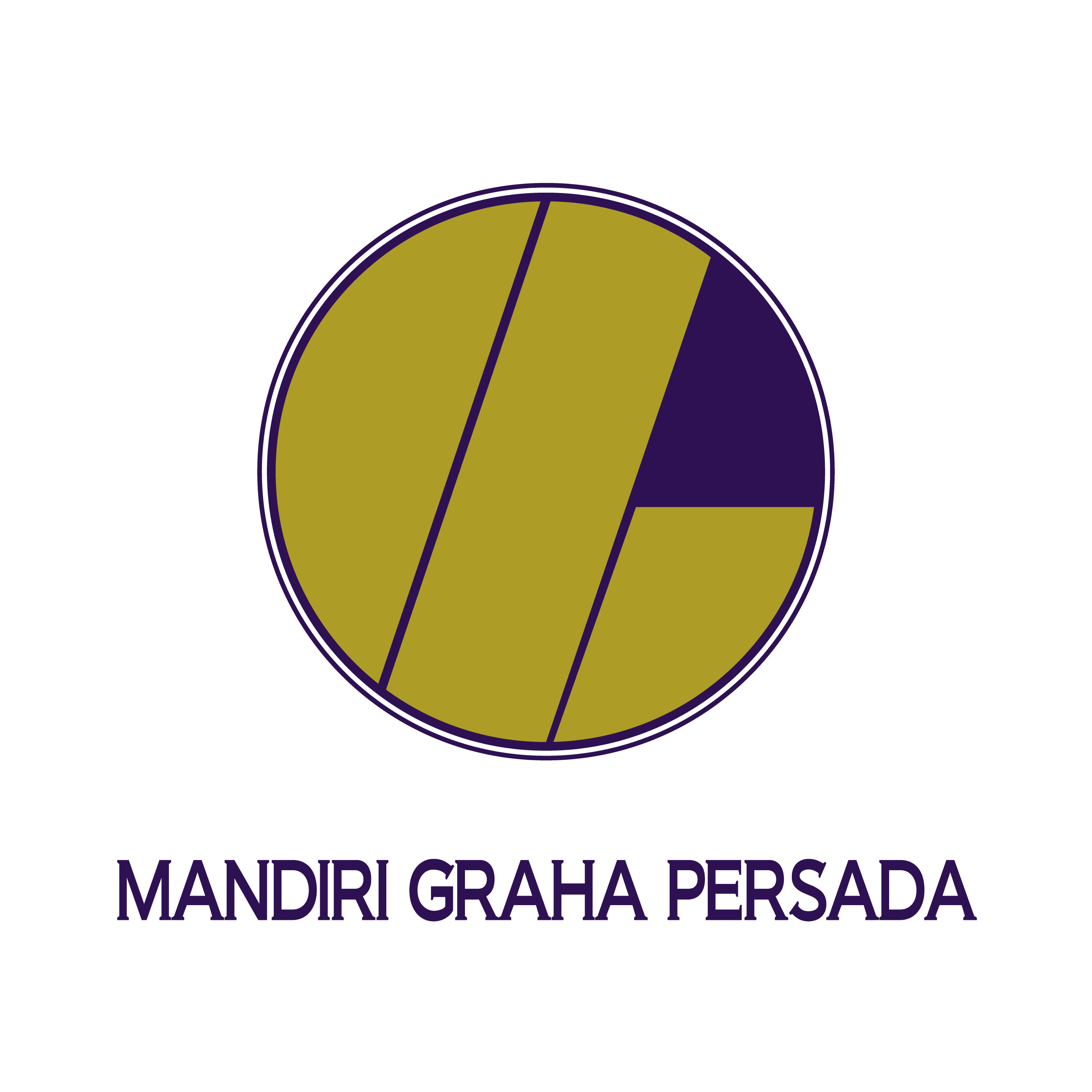 PT. Mandiri Graha Persada Logo With Text